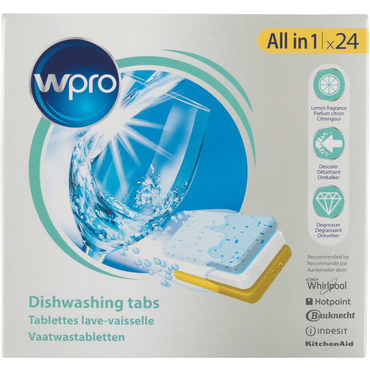 WPRO Power Pro vaatwastabletten All in 1 - webshop-huishoudprodukten